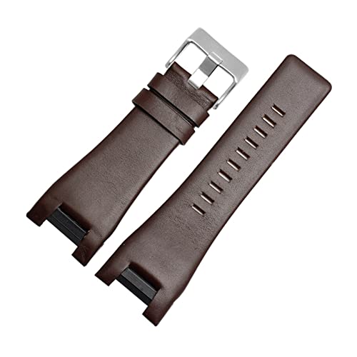 Bracelet en cuir de 32 mm d'une finition haut de gamme pour montres DZ1273