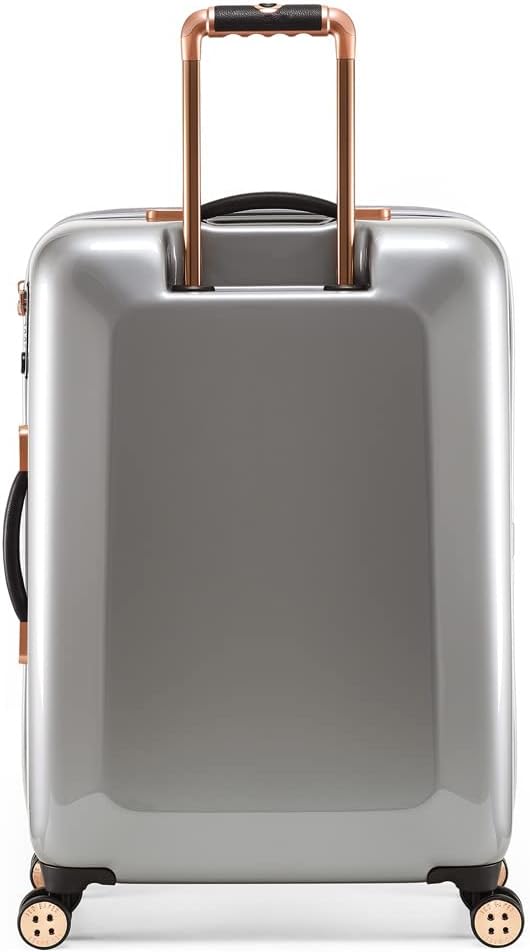review Ted Baker Women's Hardside Lightweight Spinner Luggage (Water Floral, Checked-Medium 27-Inch)