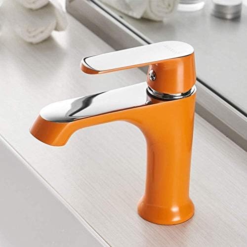 Robinet mitigeur de salle de bain bronze vert monotrou pour remplacer un équipement qui fuit