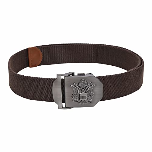 Image of ZORO Woven Fabric Belt For Men | CB44 | Brown