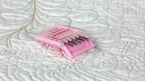 Superior Threads - Titanium-Coated Topstitch Needles #90/14 - For Quilting, Embroidery, And Sewing, 5 Count #TOP4