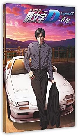 Amazon Com Initial D Posters Interior Aesthetics Poster Anime Posters Drift Car Sports Car Poster Serial Posters Ae86 Posters Posters For Room Aesthetic Wall Print Poster Canvas Poster 08 12inch 30cm Unfra Posters Prints