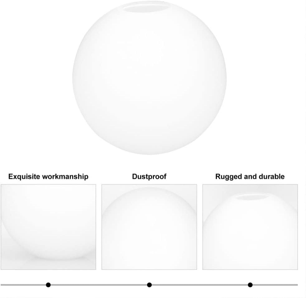 Operitacx Shaped Glass Lampshade Stylish Home Decor Light Cover and Modern Design for Pendant Lighting and Chandeliers Creates Warm Atmosphere