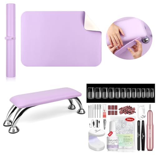 SAVILAND Gel Nail Kit Extra Short Square - Nail Drill