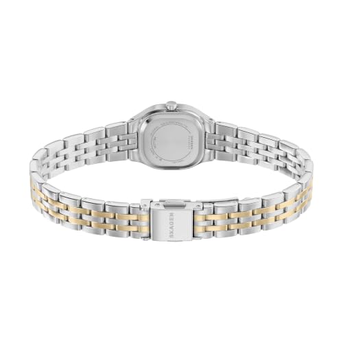 Image of Skagen Mellem Lille Three-Hand Stainless Steel Watch for Women