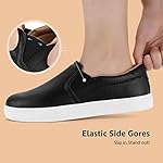 STQ Slip On Shoes for Women Comfort Fall Loafers Soft Business Casual Sneakers - Image 5
