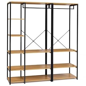 IDMarket DETROIT XXL modular Kleiderschrank