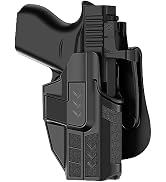 OWB Holster for Glock 43X MOS, Gun Holsters for Glock 43/43 x / 48 / 43x Mos, Adjustable Retentio...