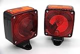 Legion Parts Store Turn Signal Light Compatible with Chevy GMC C70 B60 Kodiak TopKick Black Medium Duty Set LH/RH