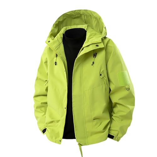 Chaqueta de mujer impermeable y transpirable para correr con capucha gabardina de lluvia 4
