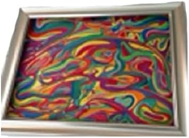 Color design drawing Direct From Artist signed framed 11.5" x 9.5"