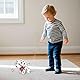 YH YUHUNG Interaktiver Dalmatiner Hund mit Leine, der läuft & bellt – Elektronisches Plüschtier als Geschenk für Jungen und Mädchen ab 3 Jahren