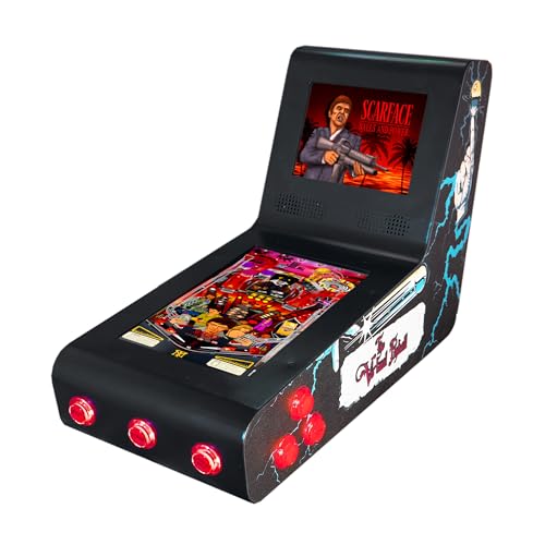 Pinball virtuel avec Playfield 12' et Backglass...