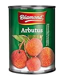 DIAMOND Arbutus in leichtem Sirup, für exotischen Fruchtsalat und Desserts - 1 x 540 g