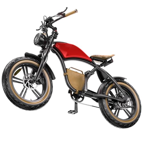 B10 Electric Dirt Bike for Adults 20 inch Fat tire...