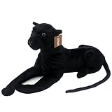 JESONN Realistic Large Stuffed Animals Toy Black Panther for Kids' Gifts,23.6" or 60CM,1PC