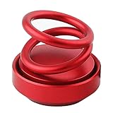 Perfume Aromatherapy Diffuser Air Purifier Car Office Home Air Freshener Alloy Double Ring Suspensio