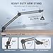 FIFINE Dynamic Podcast Microphone Set with Boom Arm Stand, Studio XLR/USB Microphone for Recording Vocal Streaming, Metal Mic with Mute Tap, Headphone Jack, Heavy Duty Boom Arm-K688T