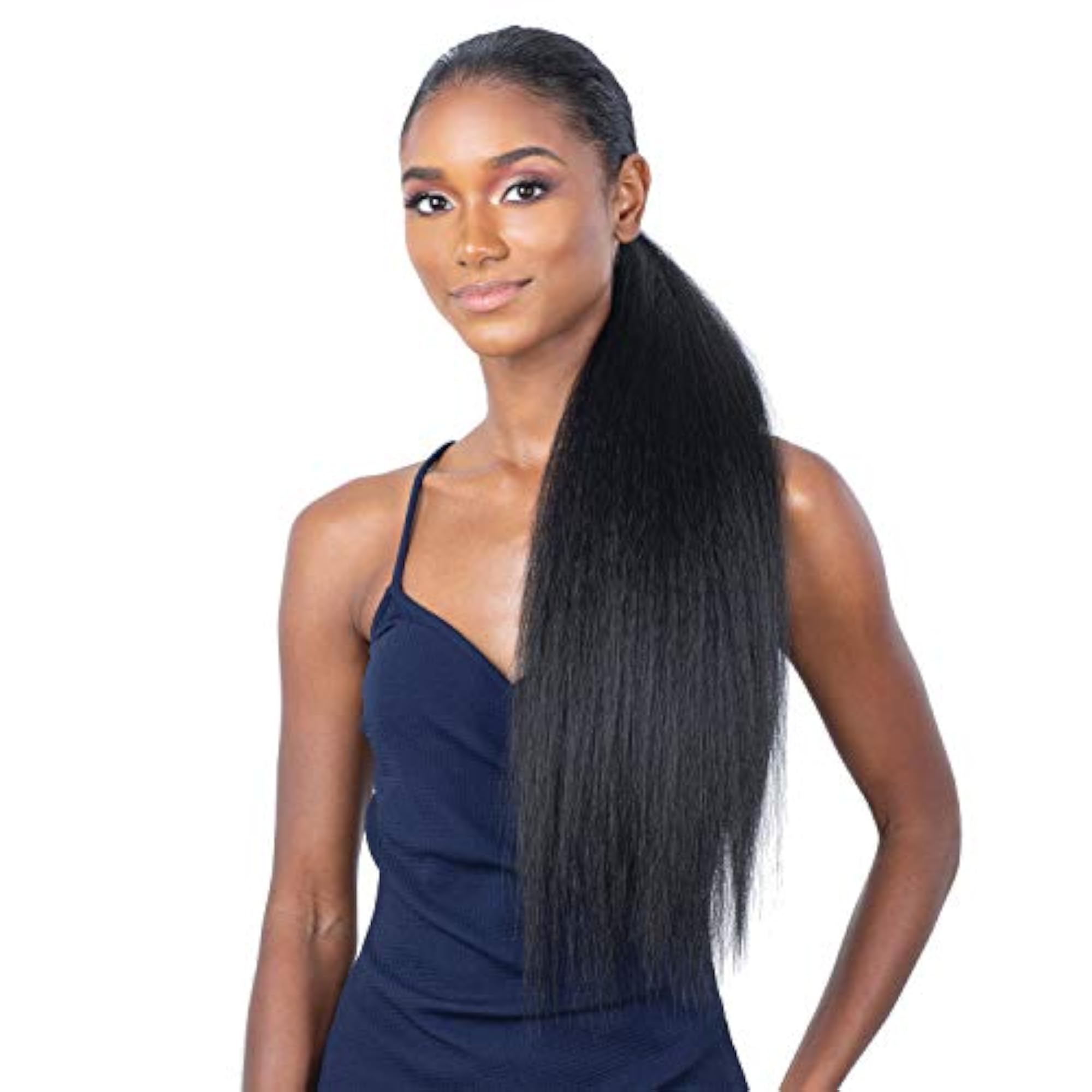 Synthetic Pony Pro Wrap Around Ponytail Extension, Natural Yaky 24"