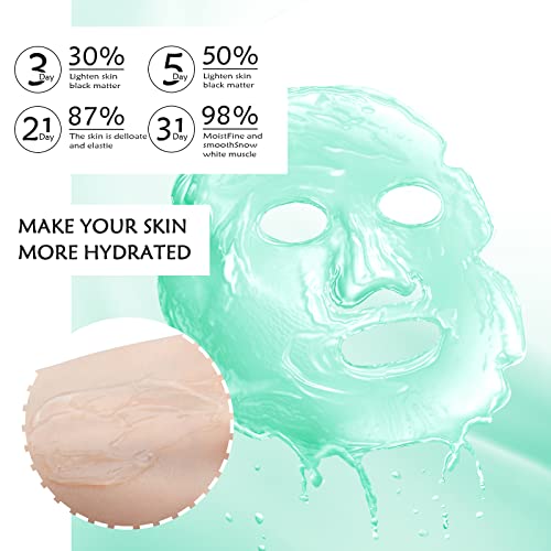 Korean Collagen Firming Mask, 20 PCS Portable Wash-Free Collagen Firming Mask, Sleeping Mask, Hydrating Anti-Aging - Image 4