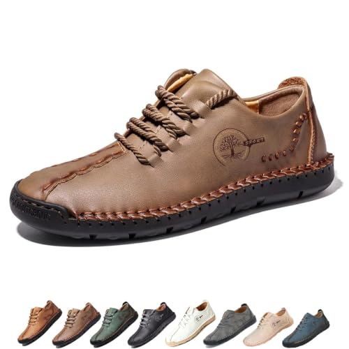 Mocasines informales de hombre con cordones para paseos relajados de fin de semana