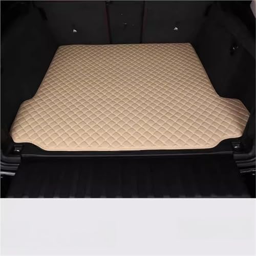 Tapis de coffre en cuir pour BMW X1 E84 accessoire de protection intérieur beige