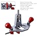 Router Plane Handheld Woodworking Grooving Tool, Aluminium Alloy Bench Hand Router Plane for Tuning Joinery Cutting Dados Grooves Mortise with Wrench