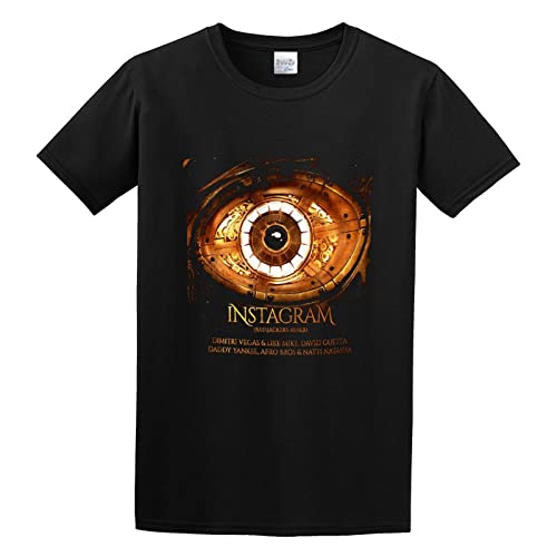 Photo de 1PCS David Guetta Instagram Bassjackers RemixTop Sweatshirt Short Sleeve Black L