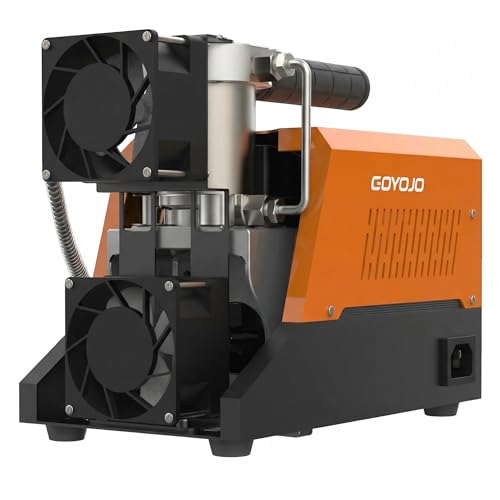 GOYOJO AC-2 PCP Air Compressor, 4500Psi/30Mpa Portable Oil-Free Pump for PCP Air Rifles & HPA