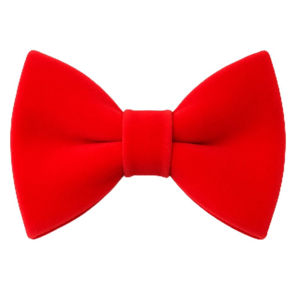 bow tie house premium velvet Bow Tie for men solid colors-picture-26