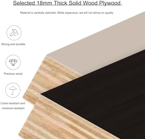 Robot Vacuum Stand Cabinet, Freestanding Wood Rack for Self-Emptying Sweeper, Space-Saving Organizer for Bedroom, Hallway & Entryway, Stylish Home Storage Solution