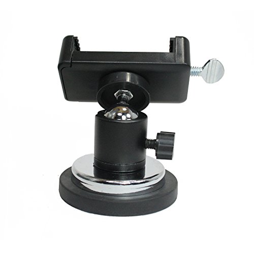 Livestream Gear - Rubber Coated Magnetic Phone Mount W/Ball Head For Sport Camera, Dlsr, And Regular Size Phones. Great For Video, Pictures, Livestreaming, Or Wod. (Phone Xl Magnet) #TOP4