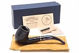 Fabricado en Italia Savinelli Alligator Blue 606B - Tubo de tabaco