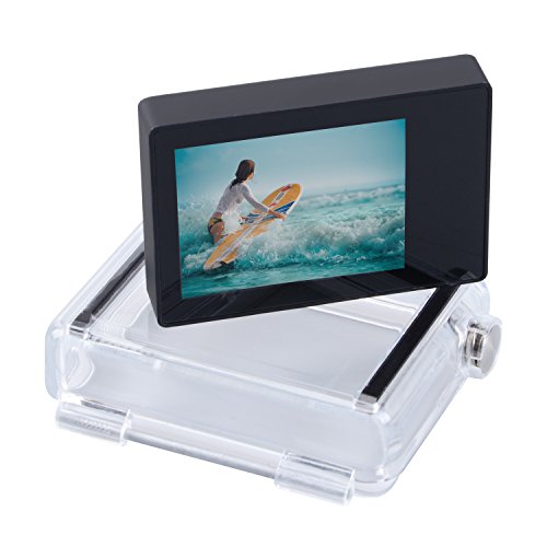 Image of Suptig LCD Screen 2.0 Inch LCD BacPac Non-Touch Screen for Gopro Hero 4 Hero 3+ Hero 3 Hero 2 with Waterproof Back Cover