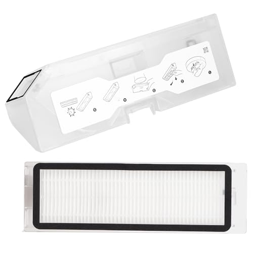 Image of Dust Bin Box Compatible with Roborock Q Revo Robot Vacuum Cleaner /Roborock P10 Vacuum Cleaner - Waste Collection Dustbin Box Replacement Accessories Spare Parts