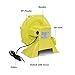 COSTWAY Bounce House Blower 950 Watt 1.25 HP for Inflatable Bounce House Bouncy Castle,Yellow/Green