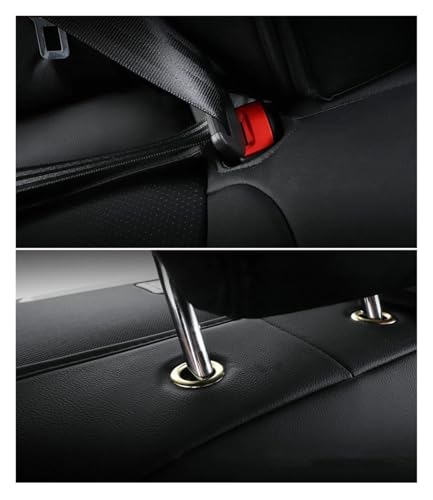 Housses de siège auto Megane 2 cuir PU protection accessoire intérieur - 3