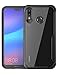 Huawei P20 Lite Case KumWum Shockproof Cover Air Cushion Technology Heavy Duty Protection for Nova 3E (Huawei P20 Lite, Black)