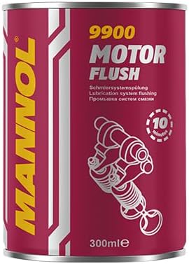 MANNOL 9900 Engine Flush Cleaner for Removing sediments, Dirt, Sludge and wear Products of Engine Parts Imported from Germany (1, 300 ML)