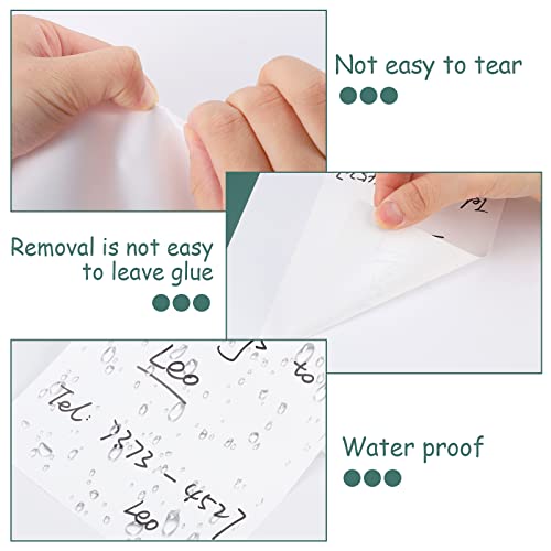 6 X 4 Inch Large Labels For Storage Bins, 60 Pcs Storage Bin Labels Removable Labels Water/Oil/Tear Resistant Storage Labels For Plastic Containers Home Organization #TOP2