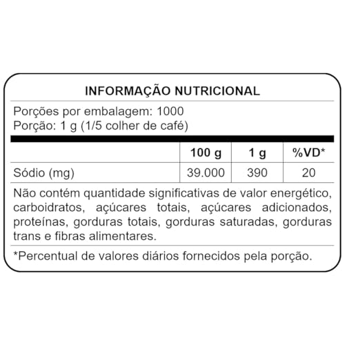 Sal Marinho Integral de Mossoró Fino Smart 1kg