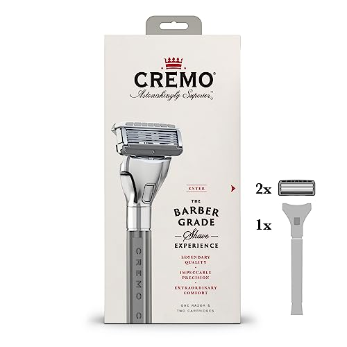 Cremo Astonishingly Superior Barber Grade Refillable System Razor #TOP3