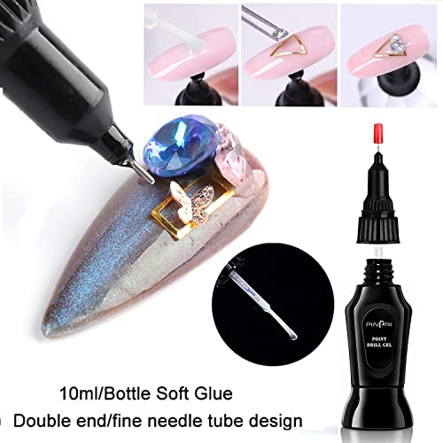 Firstfly 465134 2Pack Nail Rhinestones Glue thumb #3