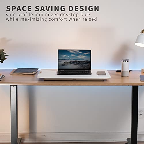 VIVO White 26 in Single Top Standing Desk Converter, DESK-V001JW by VIVO - Image 8