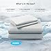 Comfort Spaces Queen Cooling Sheets, Moisture Wicking Coolmax Sheets, Soft, Colorfast Sheet Set, Cooling Bed Sheets For Hot Sleepers, Elastic Deep Pocket Fits Up to 16