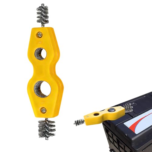 Lxsloet 4 in 1 Car Battery Cleaning Brush, Battery Cleaner,