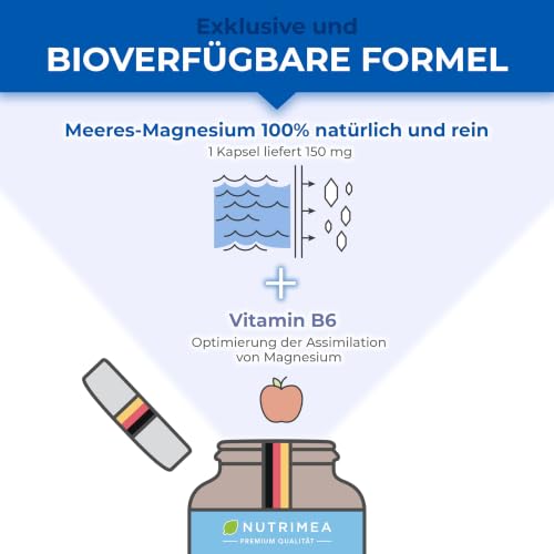 Laboratoires Nutrimea - Mineral Magnesium Mare Simag55™® + Vitamin B6 – Ansicht 3