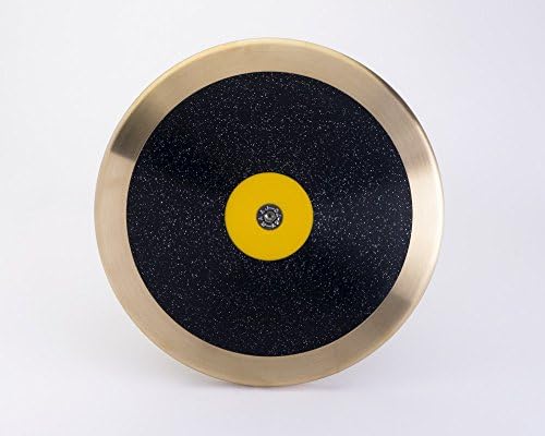 Five Star Professional Quality high Spin 85% Rim Weight 1 kg Men and Women Track Discus. Individually Hand Made. Meets All Specifications high Spin Male & Female 1 kg Discus