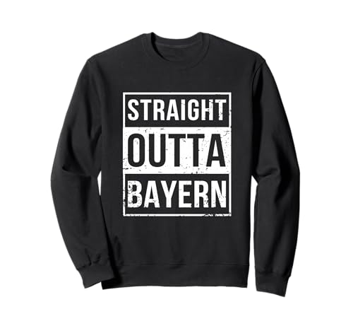 Vintage Funny Straight Outta Bayern Bavaria Munich Germany �g���[�i�[