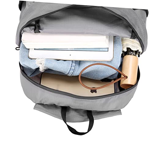 Mochila deportiva plegable impermeable YARNOW gris miniatura 5